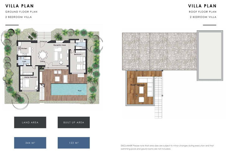 2BR Villa Partial Sea view Bay West  - 0